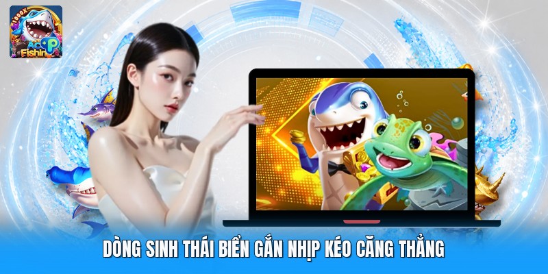 Dòng sinh thái biển gắn nhịp kéo căng thẳng