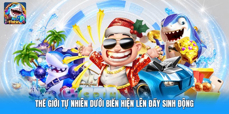 Thế Giới Tự Nhiên Dưới Biển Hiện Lên Đầy Sinh Động