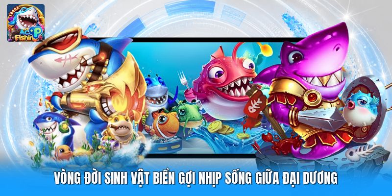 Vòng Đời Sinh Vật Biển Gợi Nhịp Sống Giữa Đại Dương